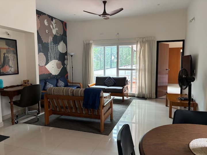 Airy Bright And Cozy 2 Br Apt - Bangalore