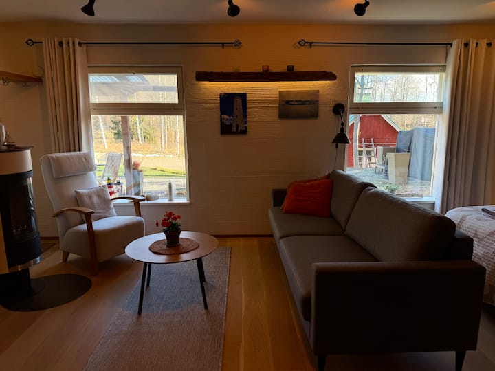 Granit: Upea Loft Asunto Kallioseinän Syleilyssä - Porvoo