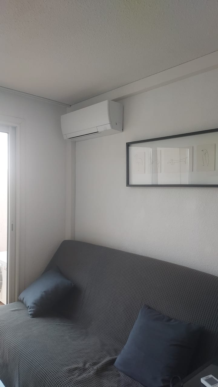klimatizácia v hlavnej miestnosti 