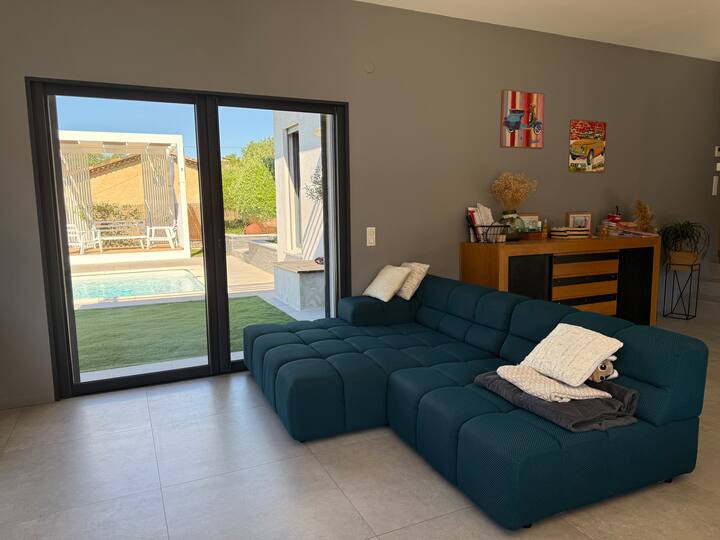 Maison Moderne 140 M2 Avec Piscine + Borne 7kw - Grasse