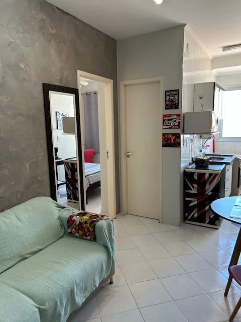Top Airbnb: Ap 54 - 1 bedroom, great location, covered garage em Taubaté