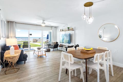 Oceanfront Ground Floor Condo with Stunning Views