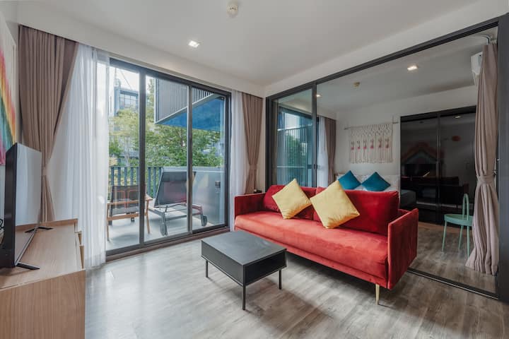 Patong 2br Apartment, 800m To Beach, Sleeps 5 - Patong Beach