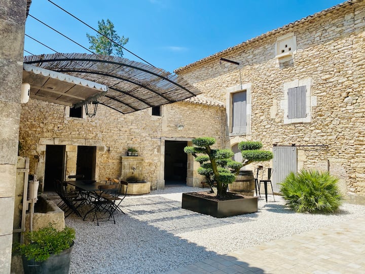 Mas Piscine, Clim, Pétanque & Animaux Acceptés - Ménerbes