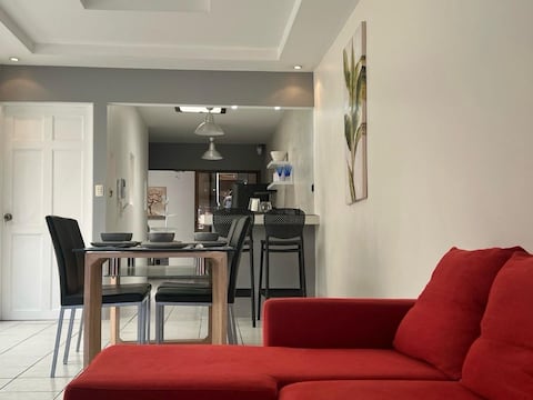 Air conditioning, downtown Heredia, airport