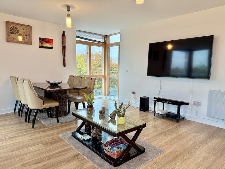 Charming Spacious Apt - River View-free Parking - Dublin