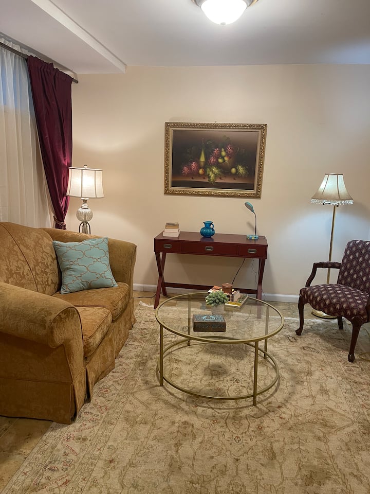 One Bedroom Basement/ Garden Apartment - New York