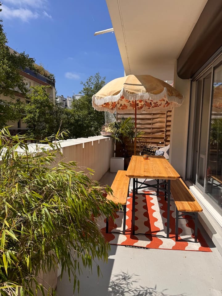 Appartement Familial Avec Terrasse Ensoleillée - Paris