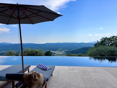 California style villa: infinity-pool & panorama