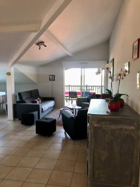 Top Airbnb: Habia - Spacious apartment in Bidart à Bidart