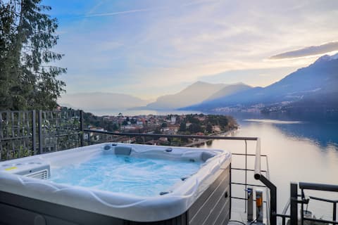 Casa Tilde 1: Lake Como Magnificent View - Jacuzzi