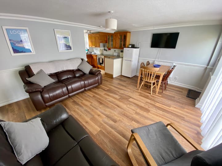 Home With Sea View & Garden Just 120m From Beach - Looe