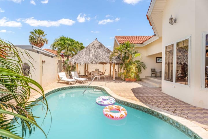 Villa Privada - Opal Jewel Villa De Cuatro Dormitorios - Oj88 - Malmok - Aruba