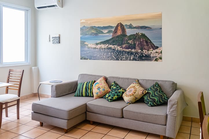 Incredible location One block from Ipanema beach!