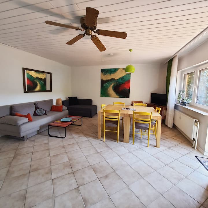 20 Mins Heidelberg, 30 Mins Hockenheimring! 100m² - Leimen