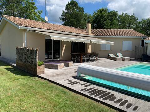 Big Nice house & Heated Pool ,10mn from the Ocean