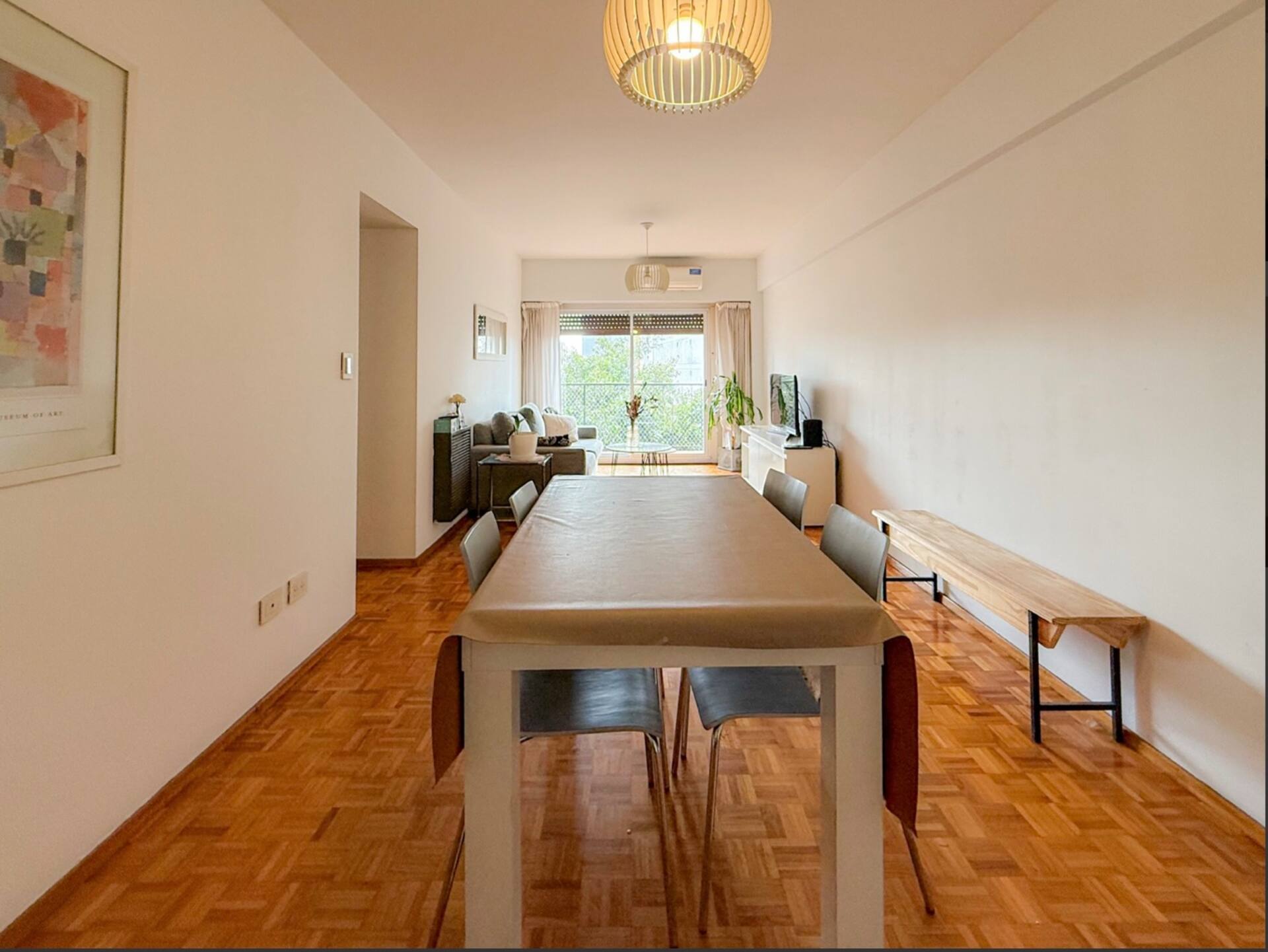 Quarto mobiliado em apartamento de 4 ambientes em Belgrano