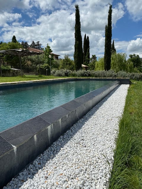 House in the Chianti vineyards