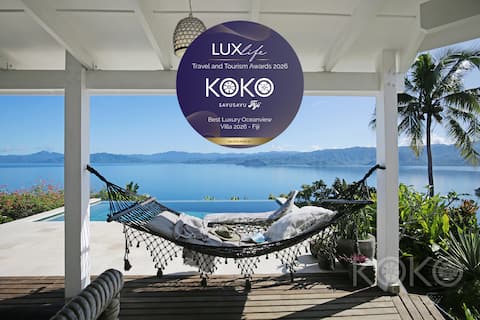 KOKO Savusavu Fiji Honeymoon Oceanview Pool Villa