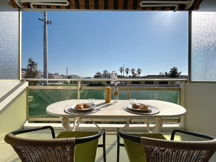 Cannes Palm Beach Appartement 1 Ch Calme - Biot