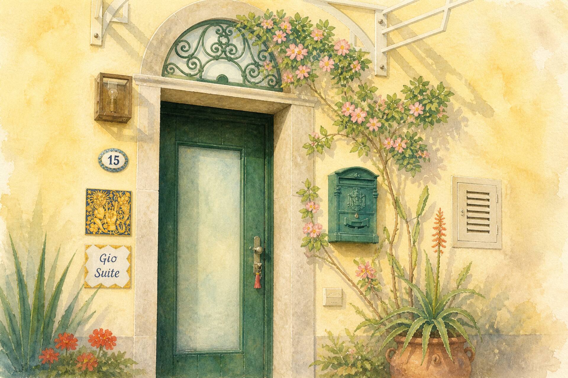 This is an elegant and complete suite in the heart of Amalfi. Quiet area with no noise