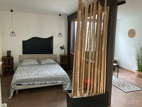 Studio Louhans center terrace, 35 m2