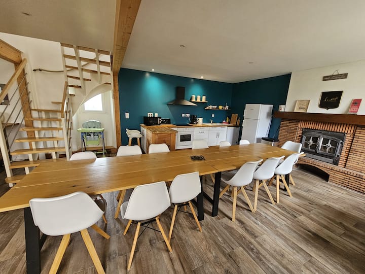 Gîte Des Vergers!(maison Familiale:8-13 Couchages) - Sarthe