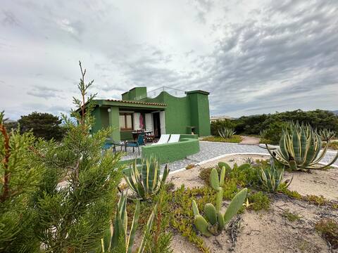 Villa Verde on the dunes 100m from the beach