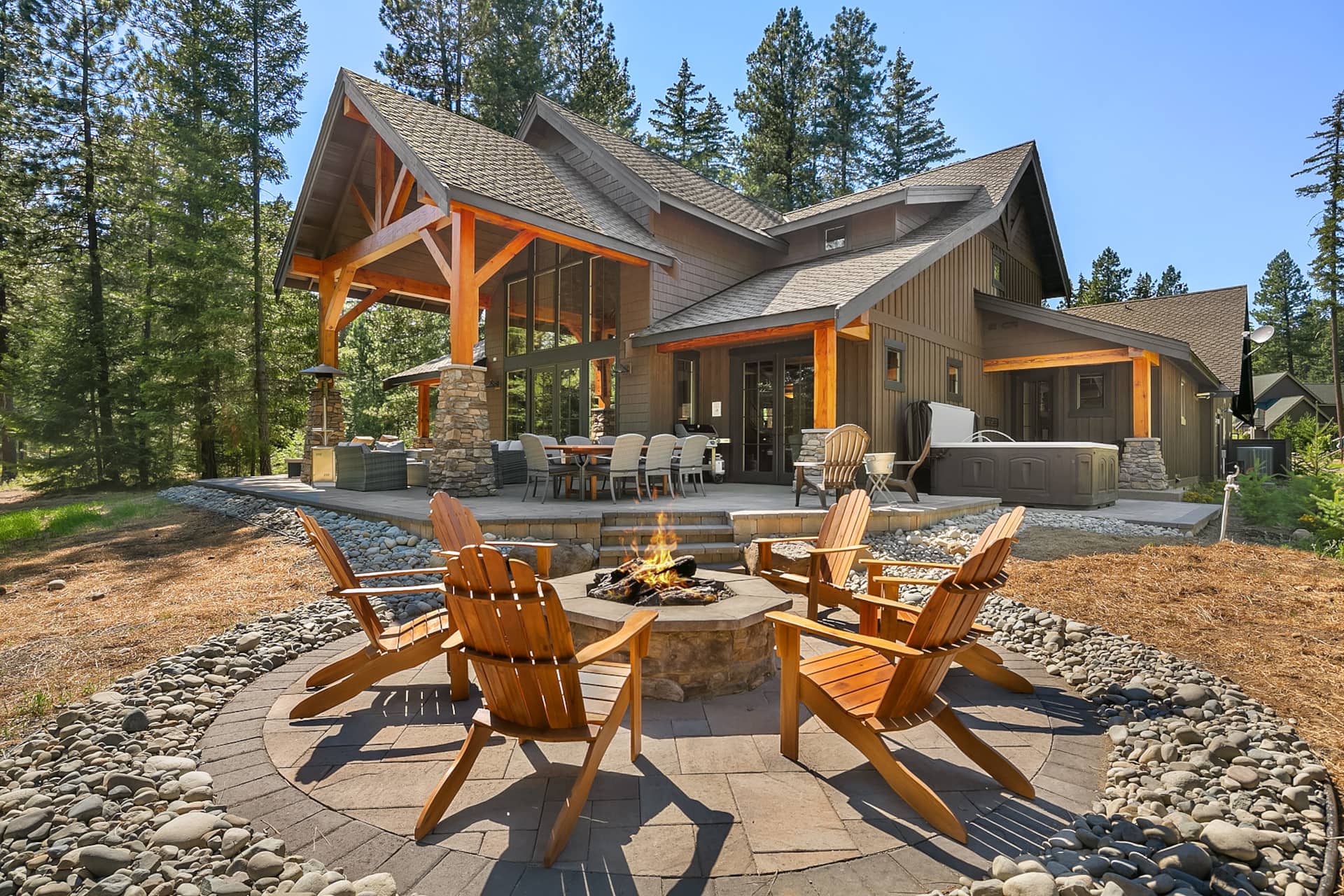 Privacy and Luxury! Fantastic outdoor living space. Hot Tub and Game Room