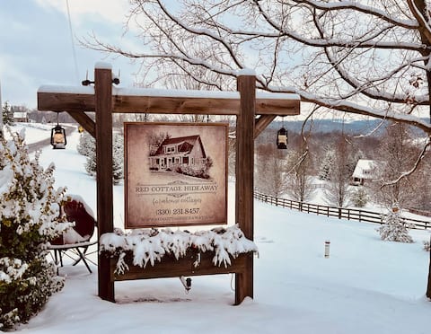 Natures Winter Haven~Next to our sweet MiniDonkeys