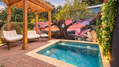 Boho Bungalow | Private Oasis w. Plunge Pool