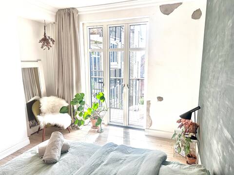 Free bikes, COZY Danish design flat, Sunny balcony