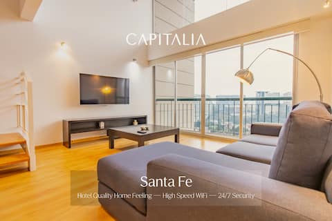 Anuncio de Airbnb popular: Capitalia | Duplex with Gym, Balcony & Parking en El Yaqui