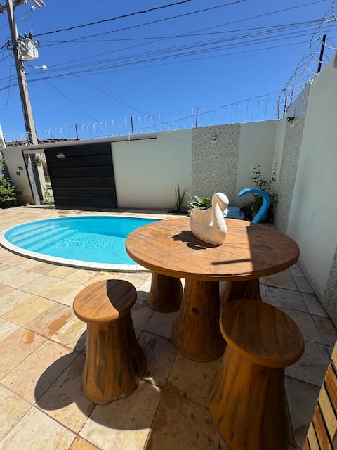 Furnished house with pool in Martins RN