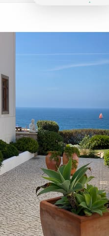 Restored winery on the Atlantic.