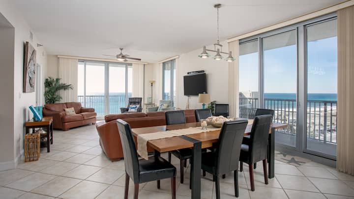 Spacious Gulf-view Retreat, Huge Balcony-ed1030 - Pensacola Beach, FL