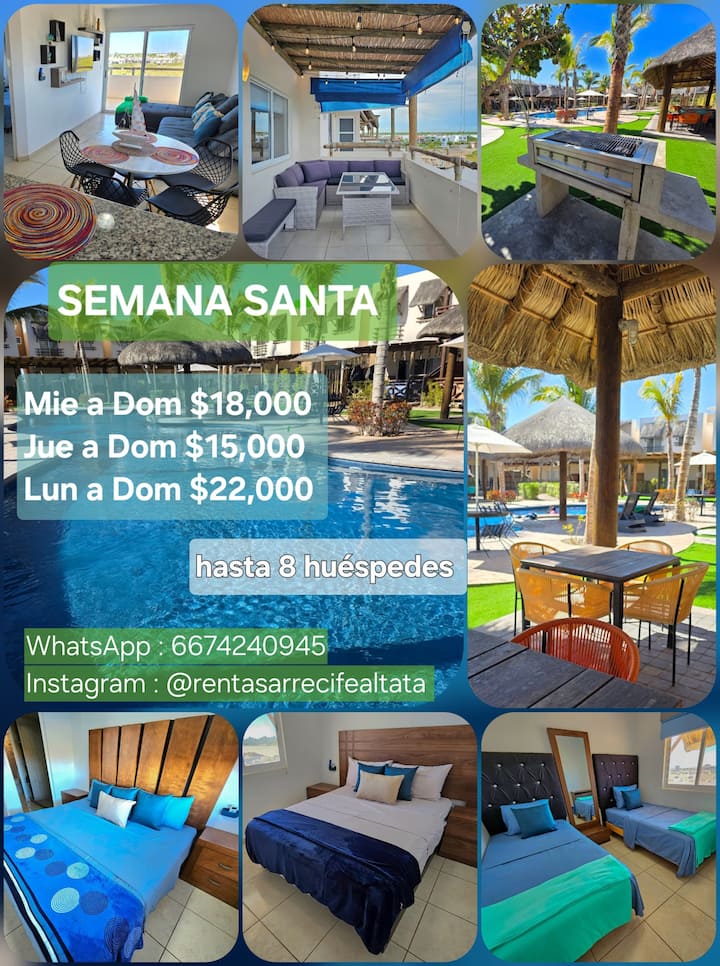 Apartment 405/ PE. GRAND/Terrace Bay View/2 Guests
