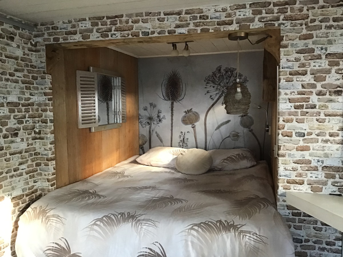 Schlafbereich im Chalet