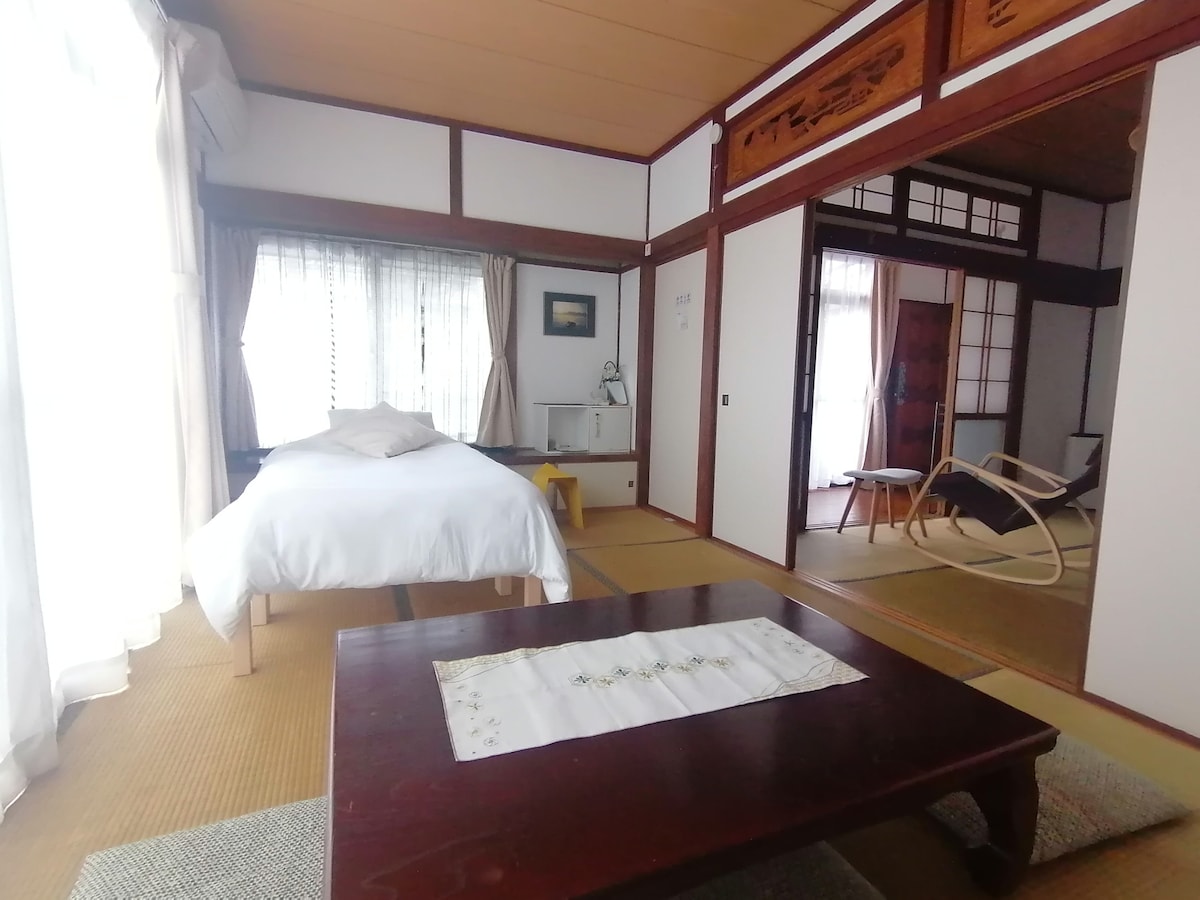 ASOSTAY zenzen[禅] 広くて明るい和室2部屋 1~4人 阿蘇九重