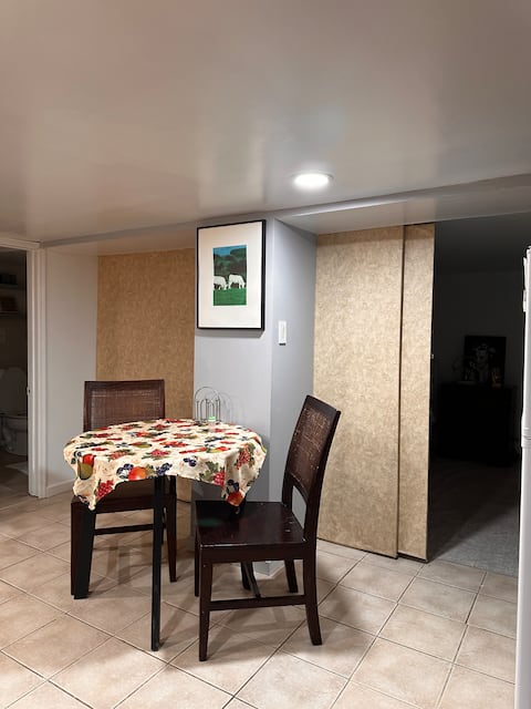 Downstairs Living Area- Near NYC+EWR