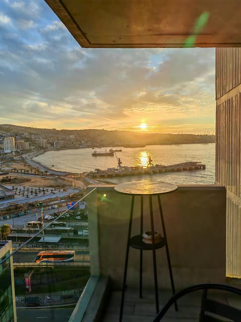 Valparaiso. Incredible view and fully equipped. Baron