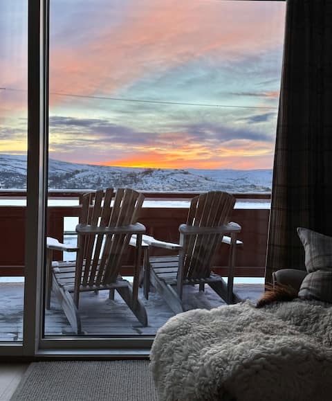 Central apartment at Ustaoset near the train station