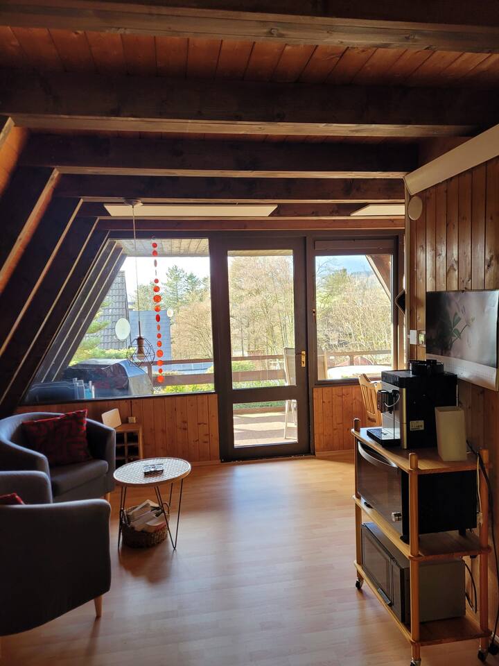 Nurdach-ferienhaus Auszeit Am Waldrand - Kirchhundem