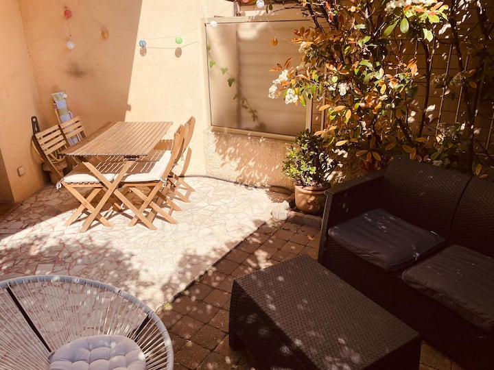 Studio Plein Sud à Deux Pas De La Plage - Terrasse - Antibes