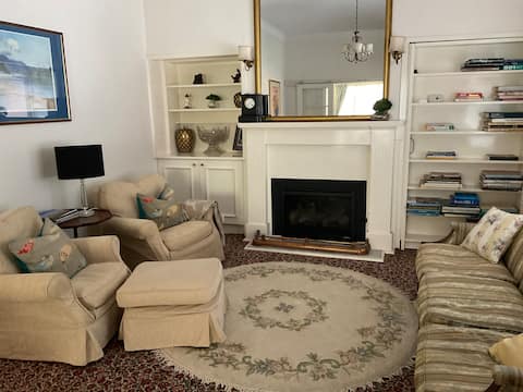 The Secret house , in the centre of town.