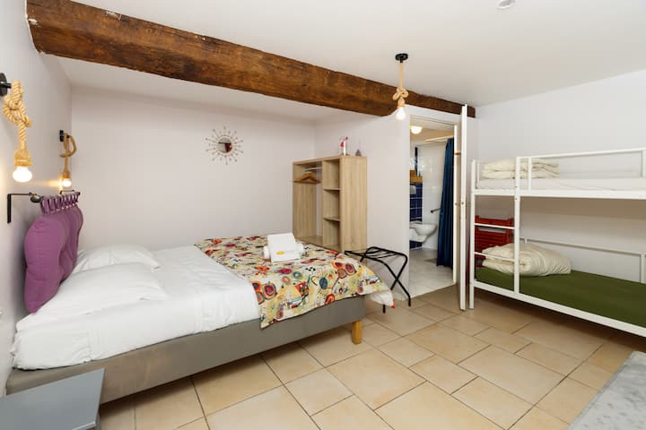 Chambre 1, Lit Queen+2, Au Bord Du Canal Du Midi - Castelnaudary