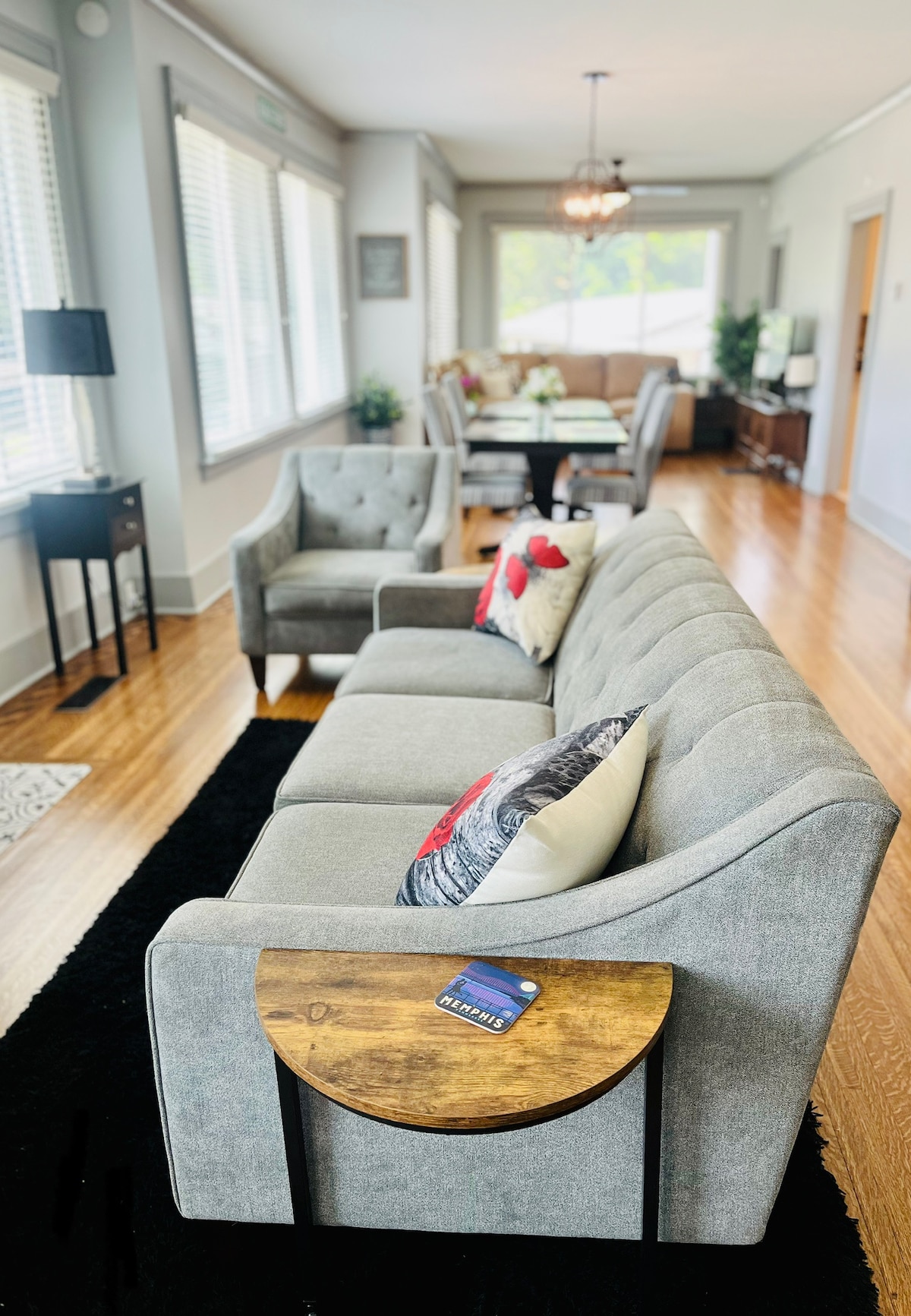 Popular Airbnb listing: Gorgeous Midtown Home | Private Yard & Parking in Binghampton