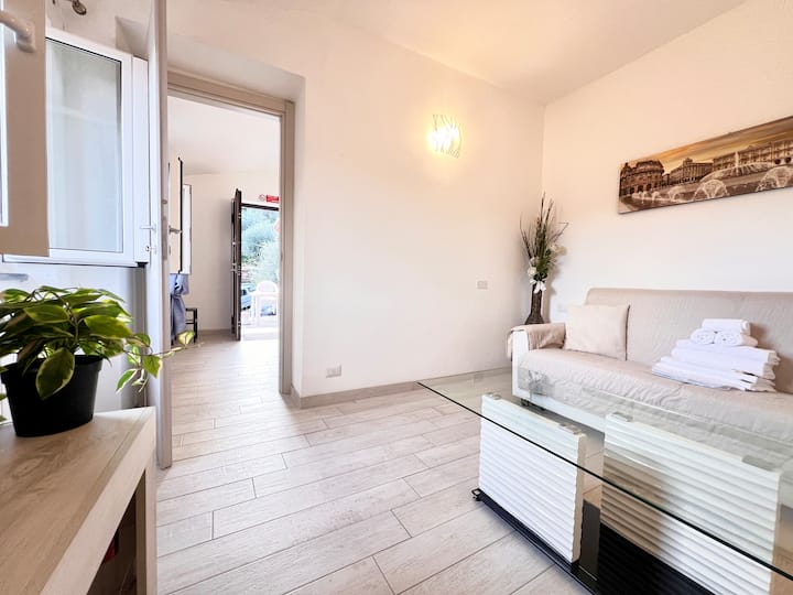 Casa Rosa Due, Rapallo, 85mq Parking Et Jardin - Portofino