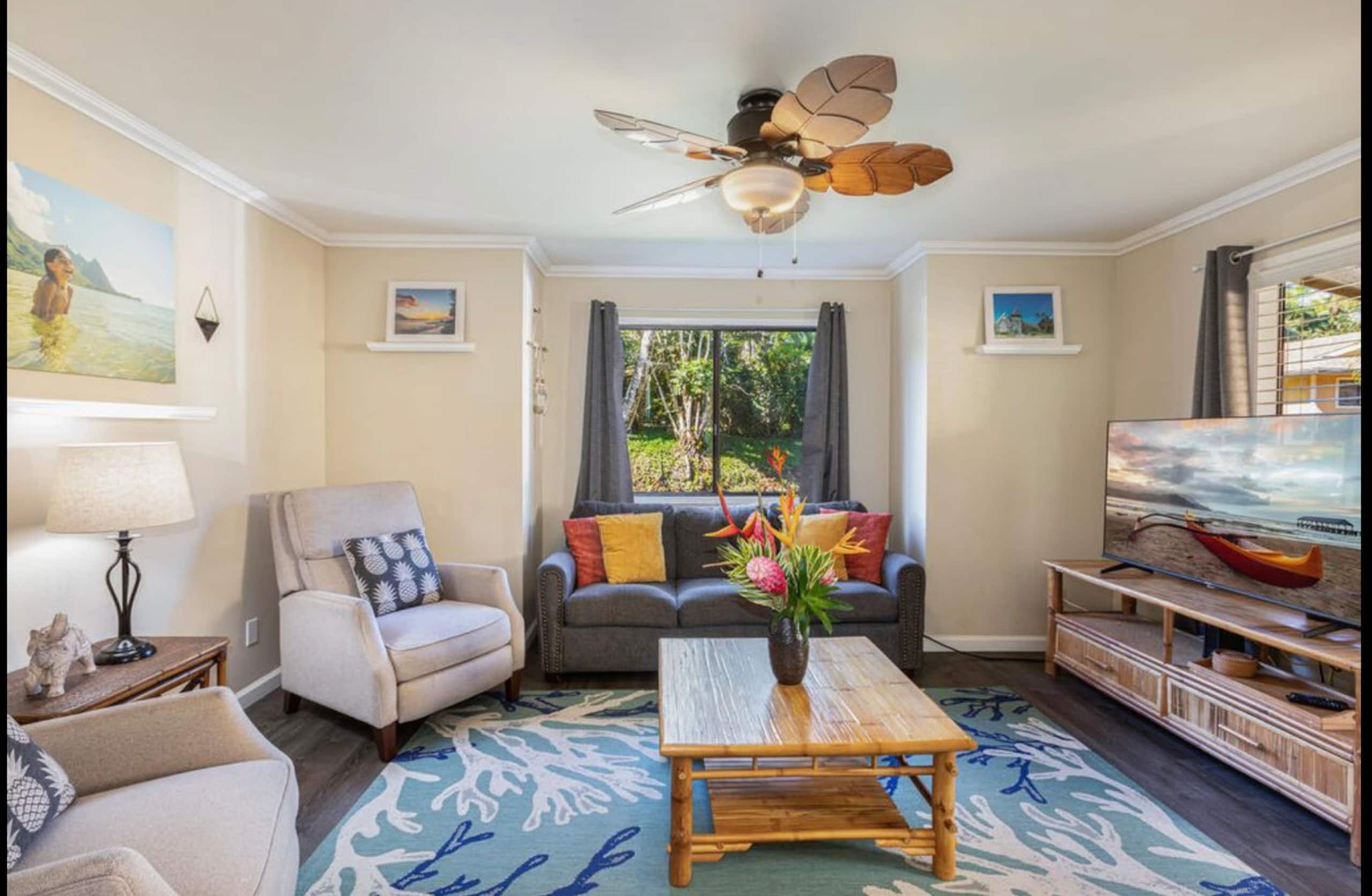 Hidden Gem! A Honu World Close to Hanalei Bay! AC! - Image 4