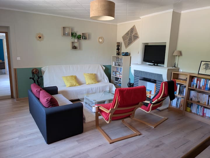 Appartement Indépendant 80m2 + Jardin Dans Maison - Nantua